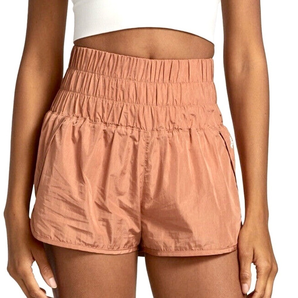 FP movement The way Home Pull-on style shorts fitted stretch band size small